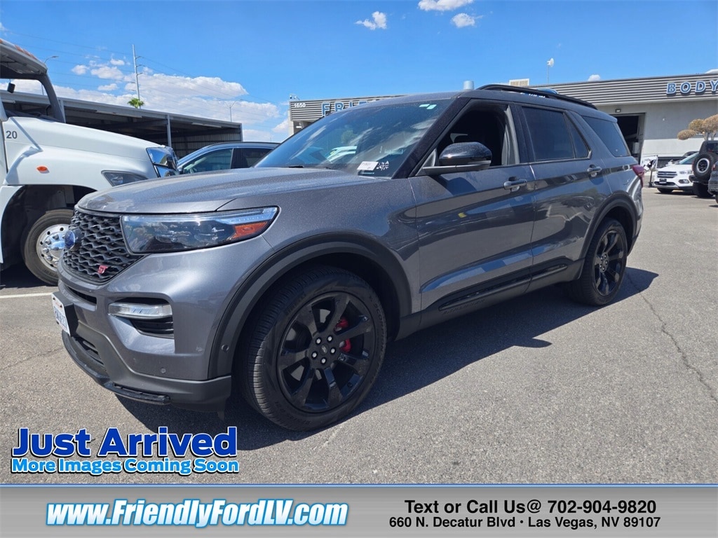 Certified 2021 Ford Explorer ST with VIN 1FM5K8GC6MGB45261 for sale in Las Vegas, NV