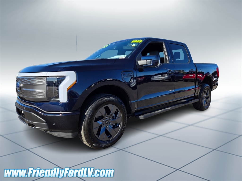 Certified 2023 Ford F-150 Lightning Lariat with VIN 1FTVW1EL5PWG37020 for sale in Las Vegas, NV