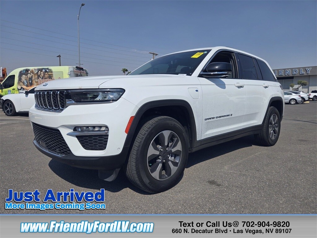 Certified 2022 Jeep Grand Cherokee 4xe with VIN 1C4RJYB69N8749036 for sale in Las Vegas, NV