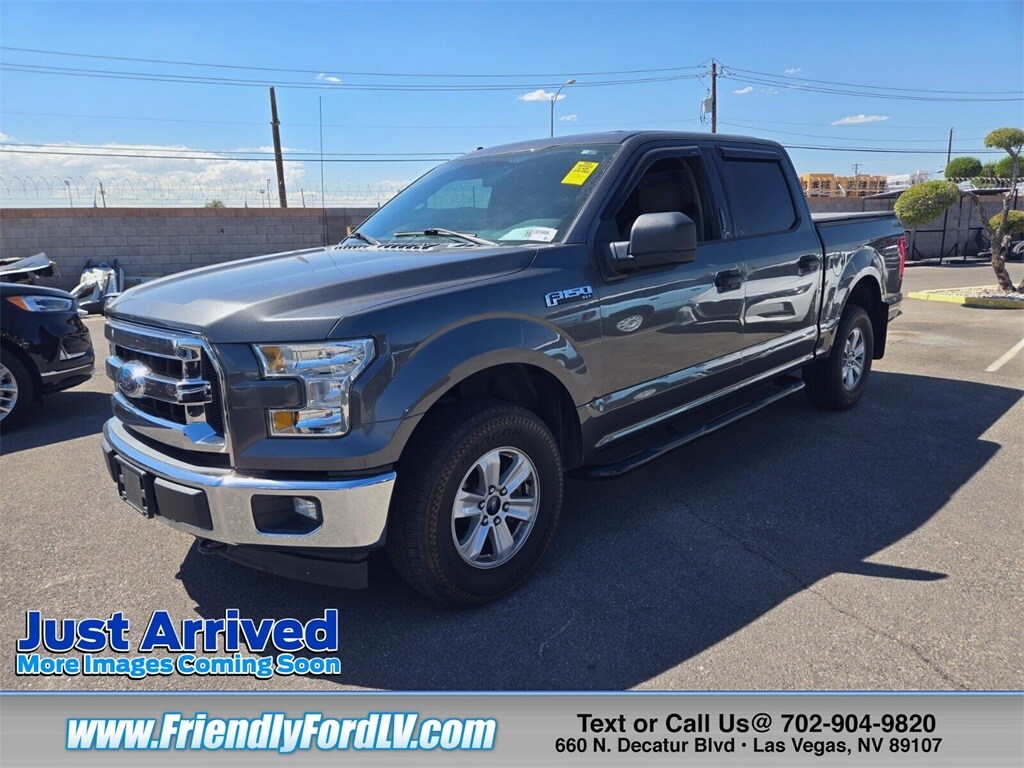 Certified 2017 Ford F-150 XLT with VIN 1FTEW1EF4HFB11893 for sale in Las Vegas, NV