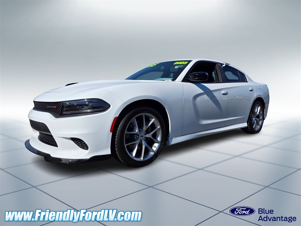 Certified 2023 Dodge Charger GT with VIN 2C3CDXHG1PH700390 for sale in Las Vegas, NV