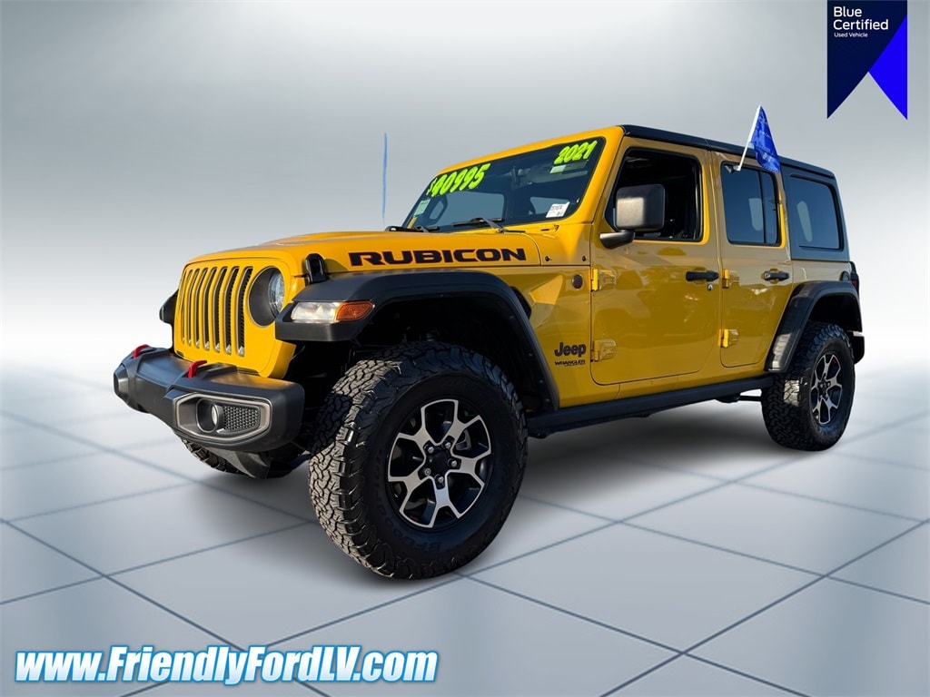 Certified 2021 Jeep Wrangler Unlimited Rubicon SUV
