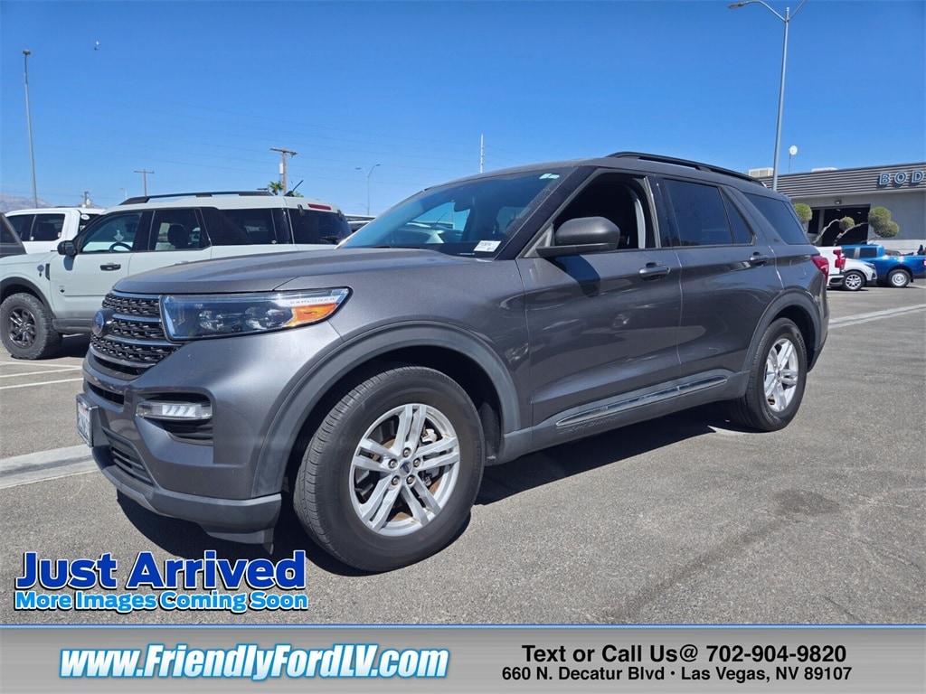 Used 2021 Ford Explorer XLT with VIN 1FMSK7DH9MGA16976 for sale in Las Vegas, NV