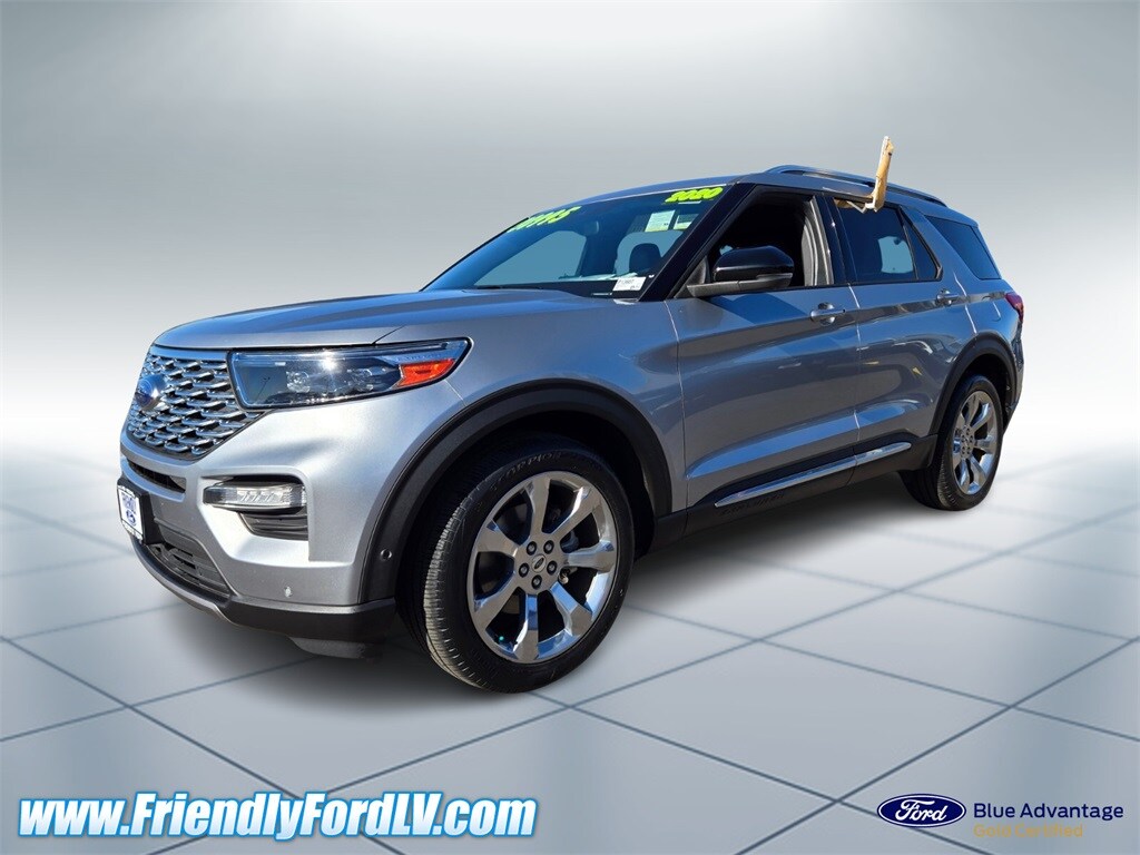 Certified 2020 Ford Explorer Platinum with VIN 1FM5K8HC9LGA17013 for sale in Las Vegas, NV