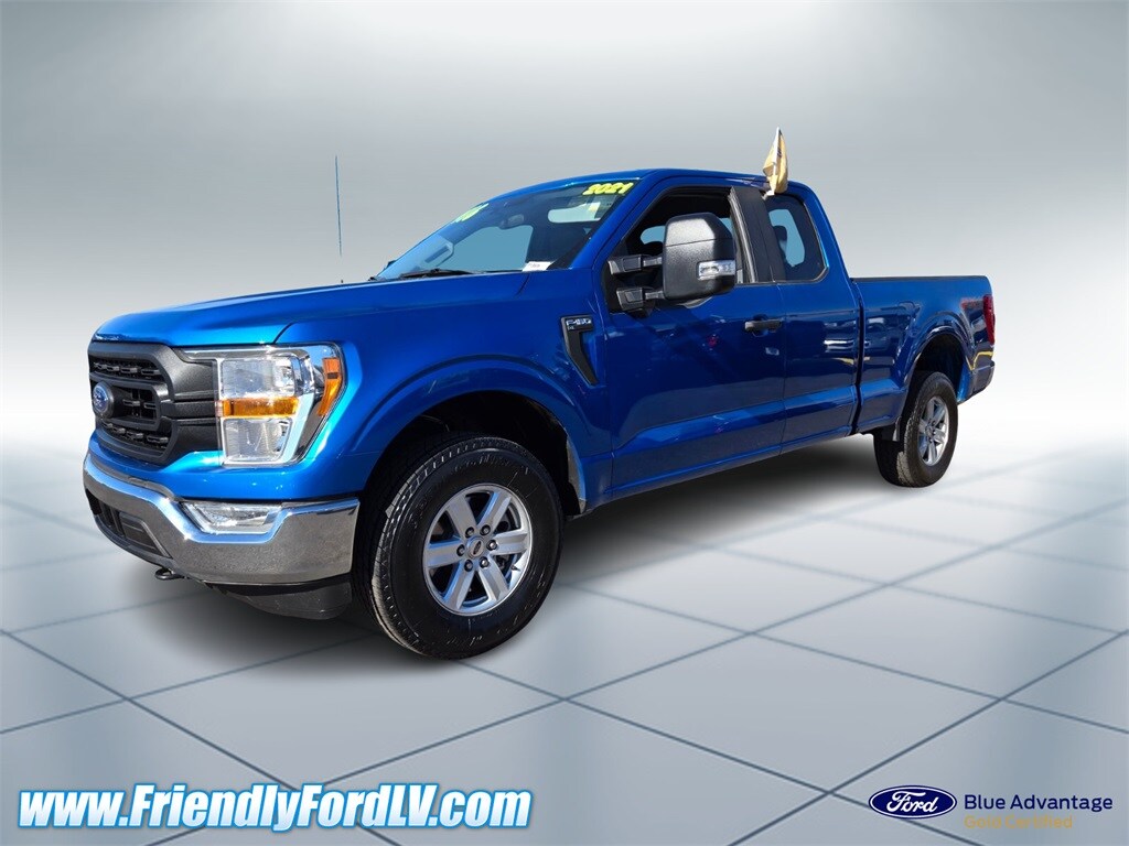 Certified 2021 Ford F-150 XL with VIN 1FTEX1EP5MKE83203 for sale in Las Vegas, NV