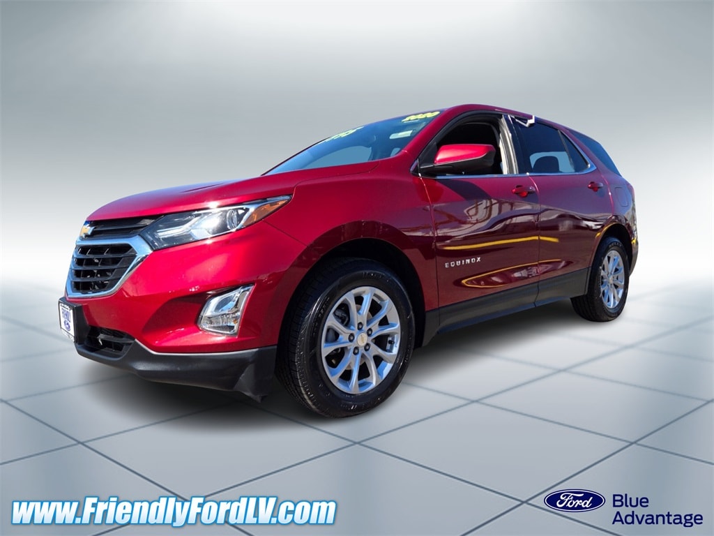 Certified 2020 Chevrolet Equinox LT with VIN 3GNAXUEV1LS556852 for sale in Las Vegas, NV