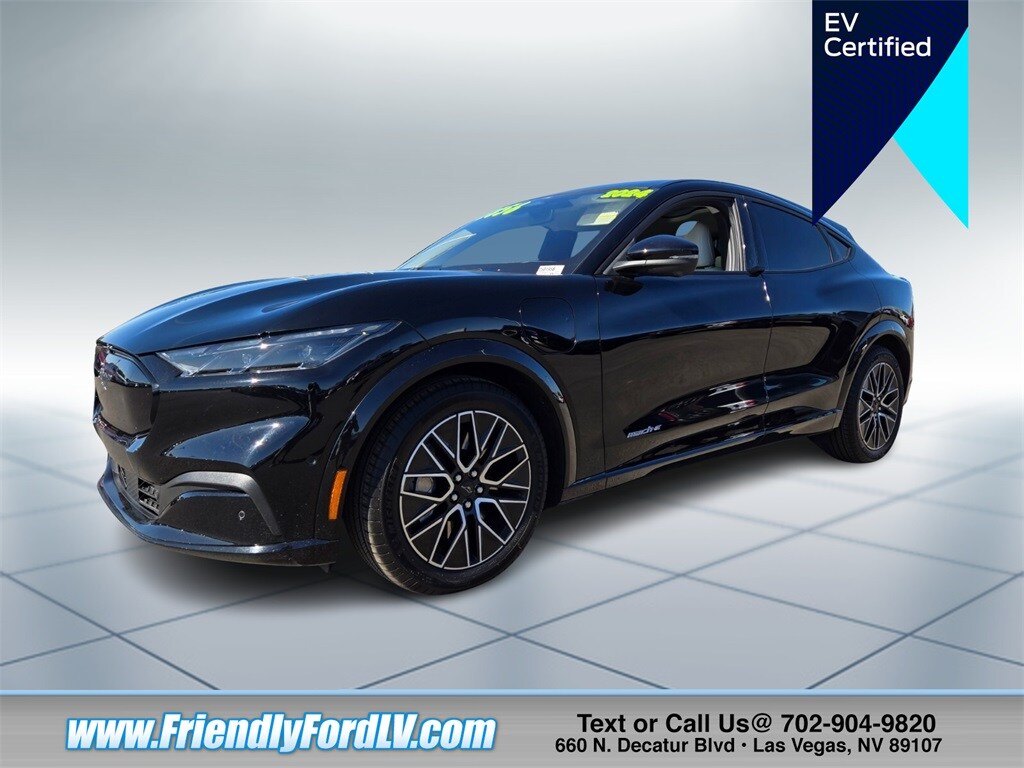 Certified 2024 Ford Mustang Mach-E Premium RWD with VIN 3FMTK3R46RMA19026 for sale in Las Vegas, NV