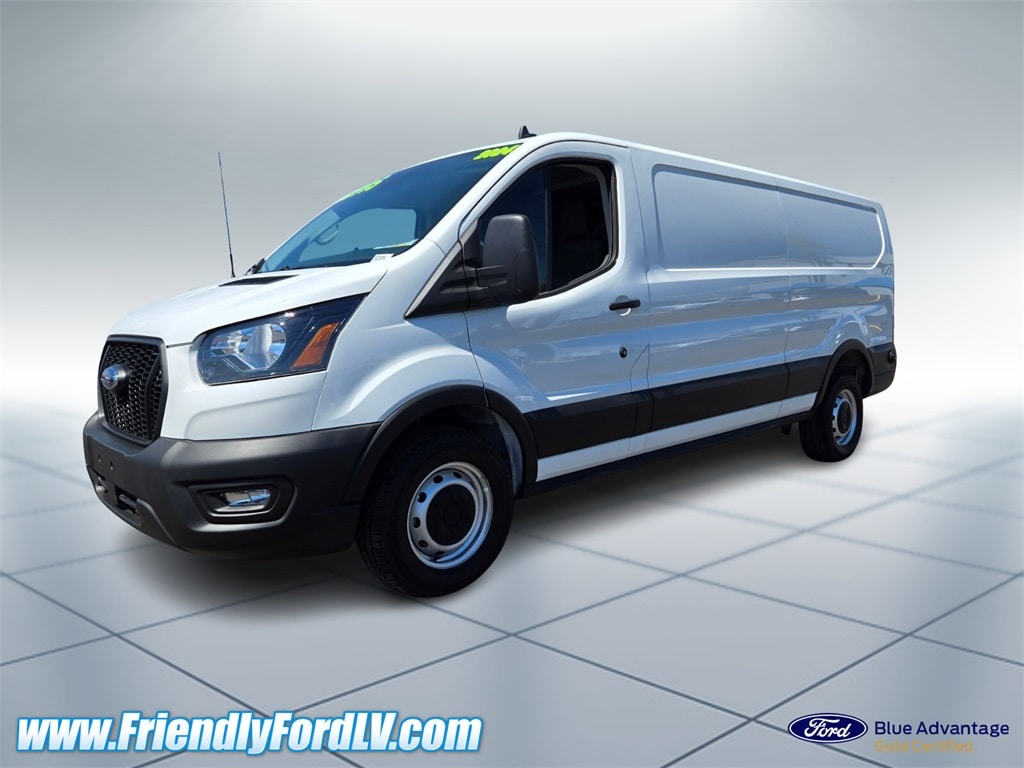 Certified 2024 Ford Transit Van Base with VIN 1FTYE1Y89RKA83644 for sale in Las Vegas, NV