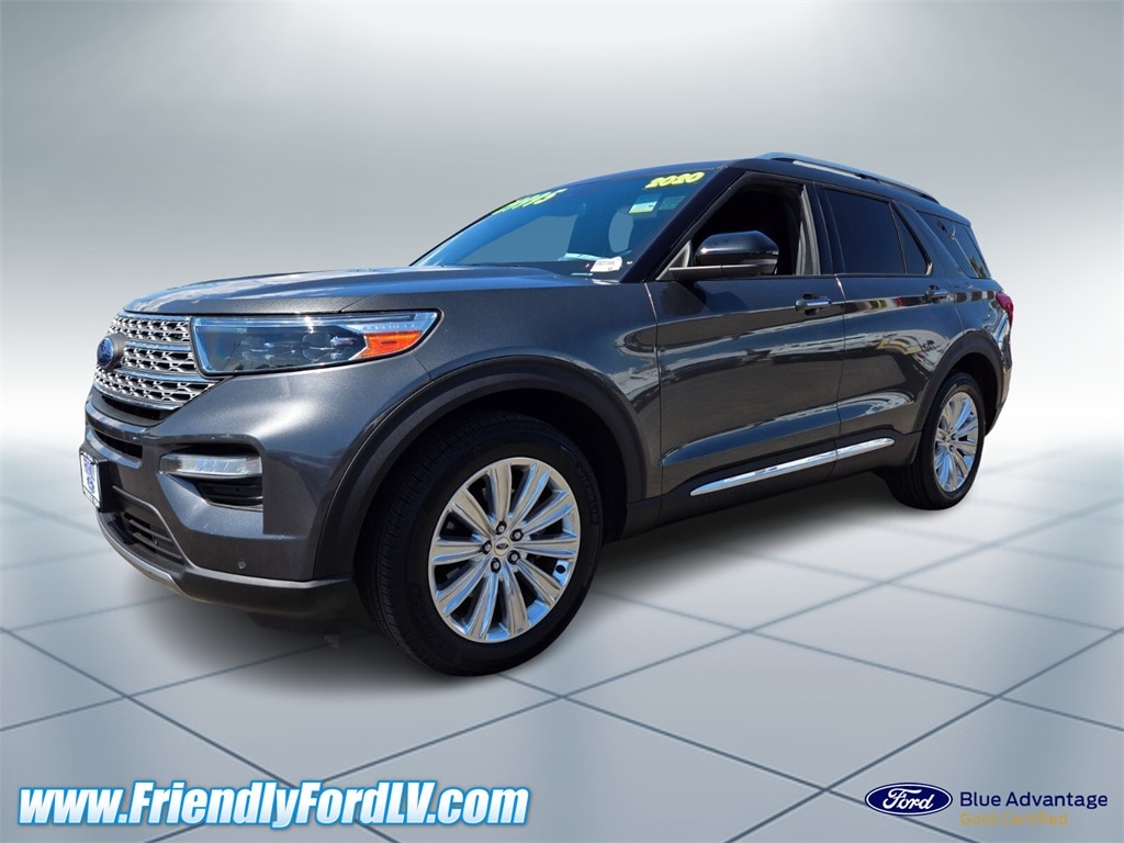 Certified 2020 Ford Explorer Limited with VIN 1FMSK8FH0LGA28743 for sale in Las Vegas, NV