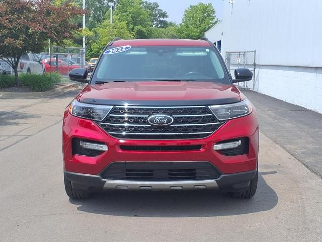 Certified 2022 Ford Explorer XLT with VIN 1FMSK8DH3NGA62097 for sale in Monroe, MI
