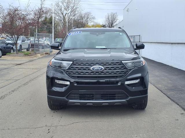 Certified 2023 Ford Explorer XLT with VIN 1FMSK8DH6PGB34123 for sale in Monroe, MI