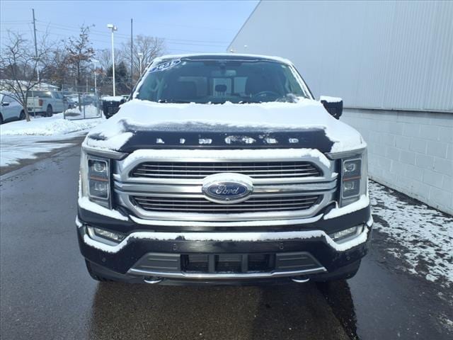 Used 2021 Ford F-150 Limited with VIN 1FTFW1E85MFA81237 for sale in Monroe, MI
