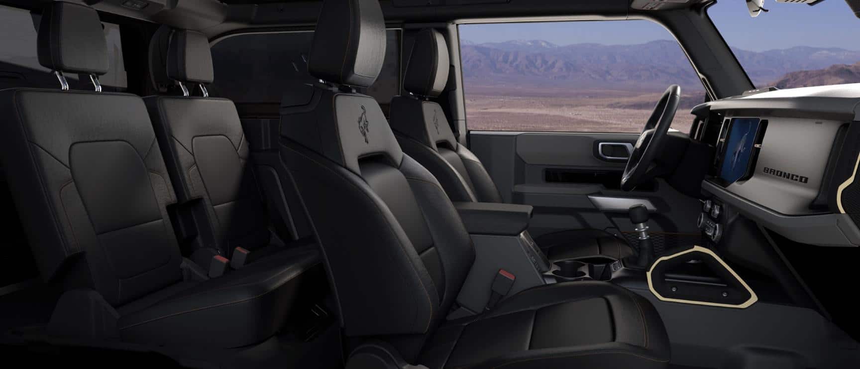 2025 Ford Bronco Interior