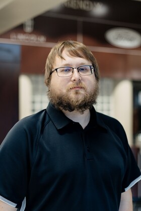 Staff member Jeremy Stuck from e6e71899a96a