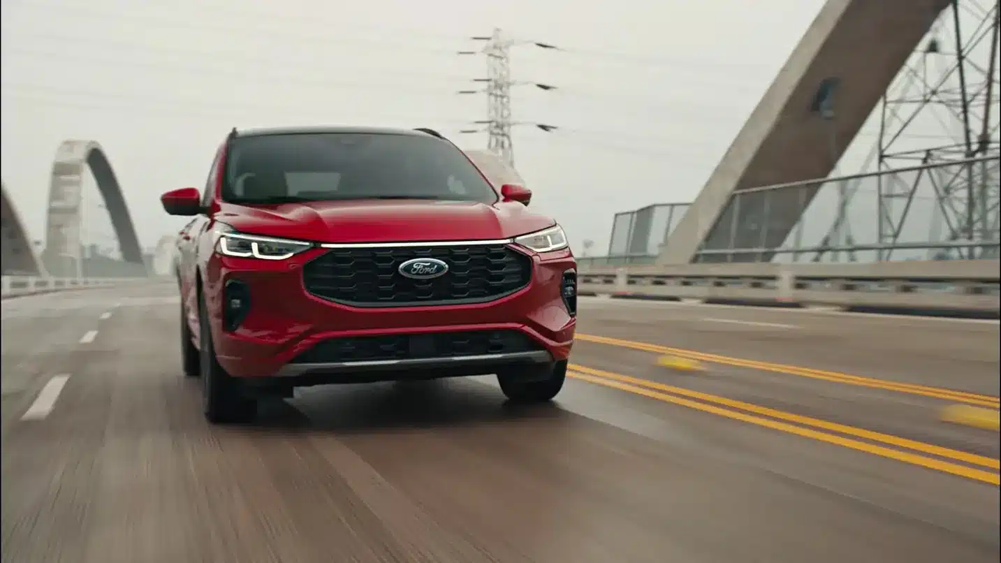 Exterior view of the 2026 Ford Escape in a vibrant color.