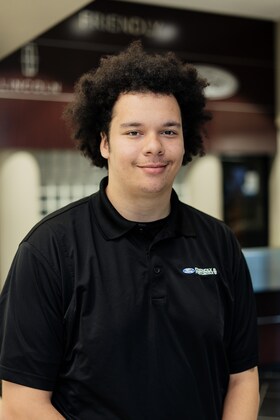 Staff member Isaac Bagnall from e6e71899a96a