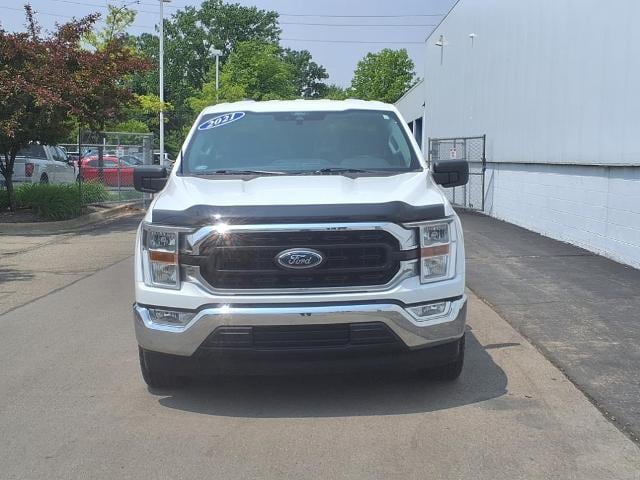 Used 2021 Ford F-150 XLT with VIN 1FTMF1C56MKE94128 for sale in Monroe, MI