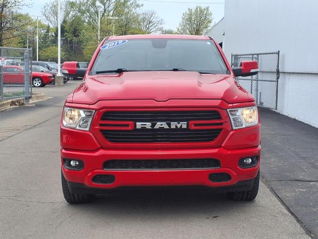 Used 2019 RAM Ram 1500 Pickup Big Horn/Lone Star with VIN 1C6RRFFGXKN672956 for sale in Monroe, MI