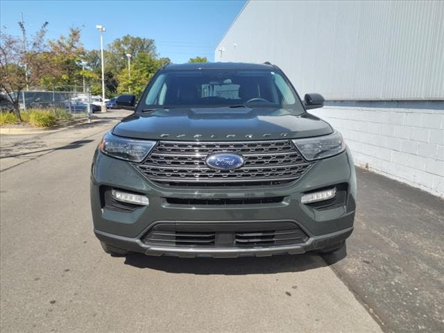 Certified 2022 Ford Explorer XLT with VIN 1FMSK8DH8NGB97253 for sale in Monroe, MI