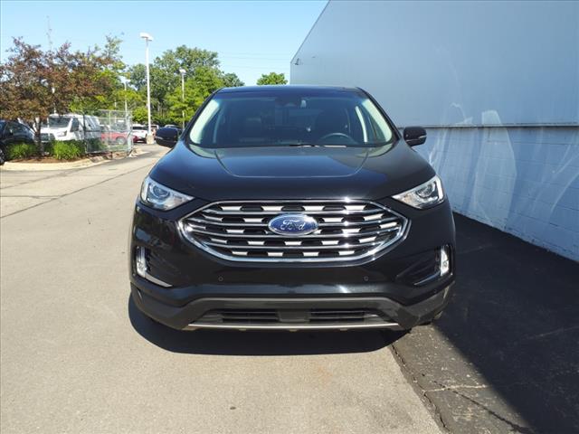 Used 2020 Ford Edge Titanium with VIN 2FMPK4K99LBA93837 for sale in Monroe, MI