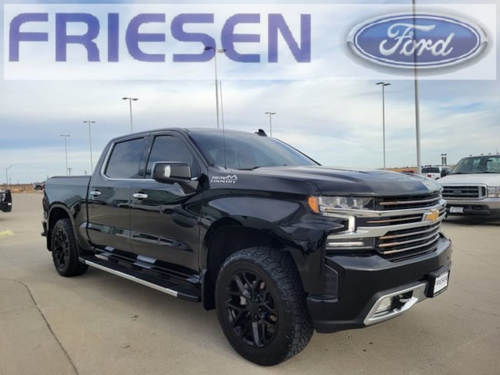 Used 2021 Chevrolet Silverado 1500 High Country Truck Crew Cab