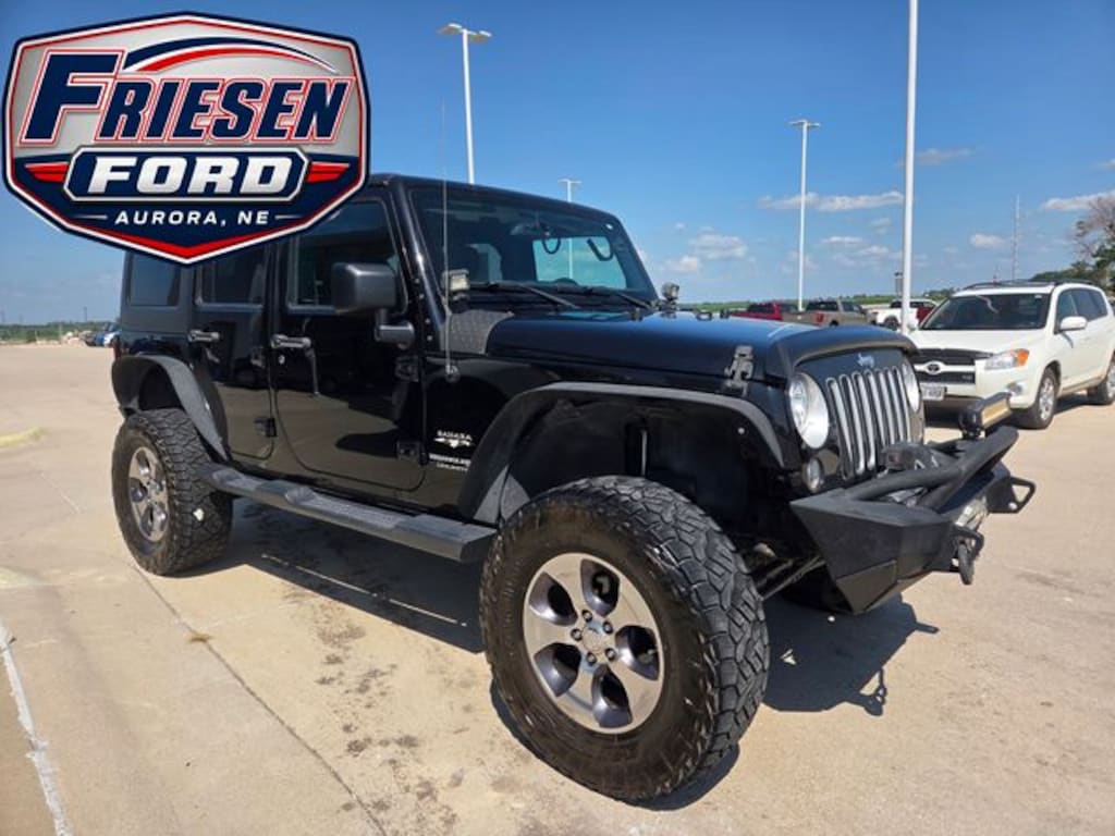 Used 2018 Jeep Wrangler JK Unlimited Sahara 4x4 SUV