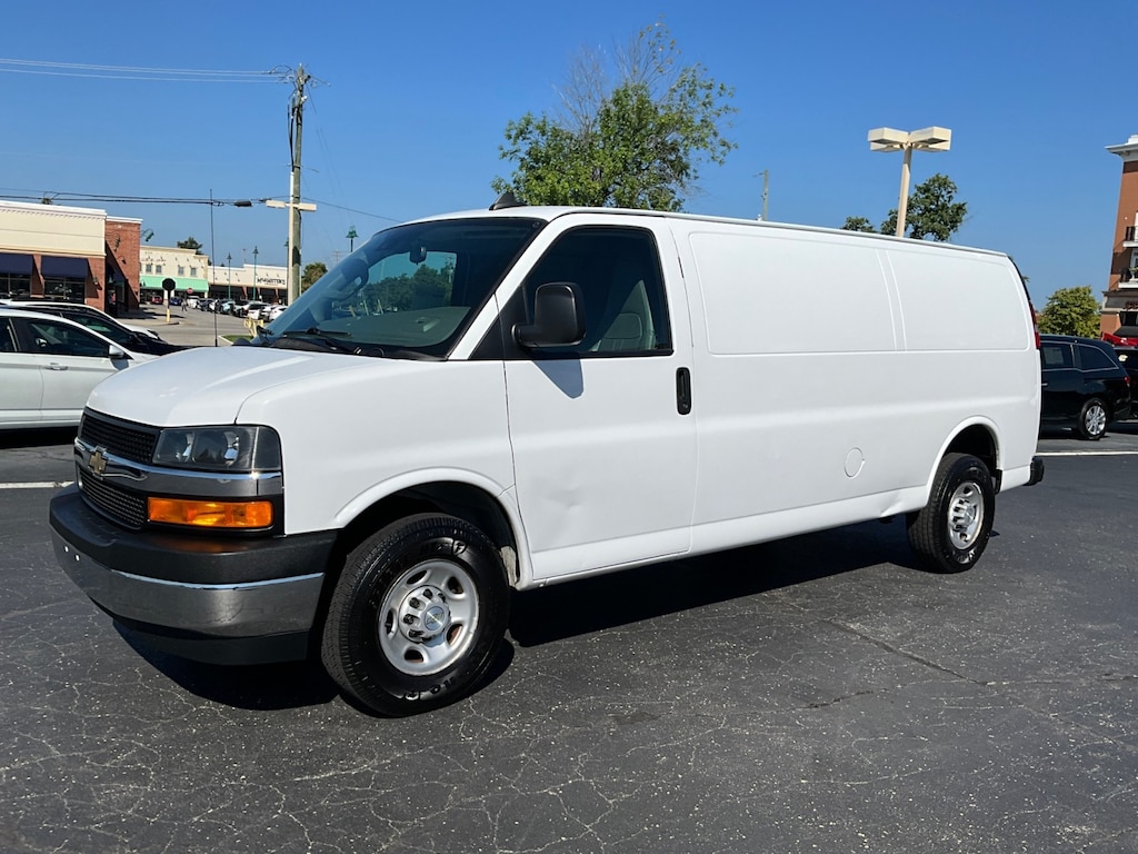 Used 2021 Chevrolet Express 3500 Work Van Van Extended Cargo Van