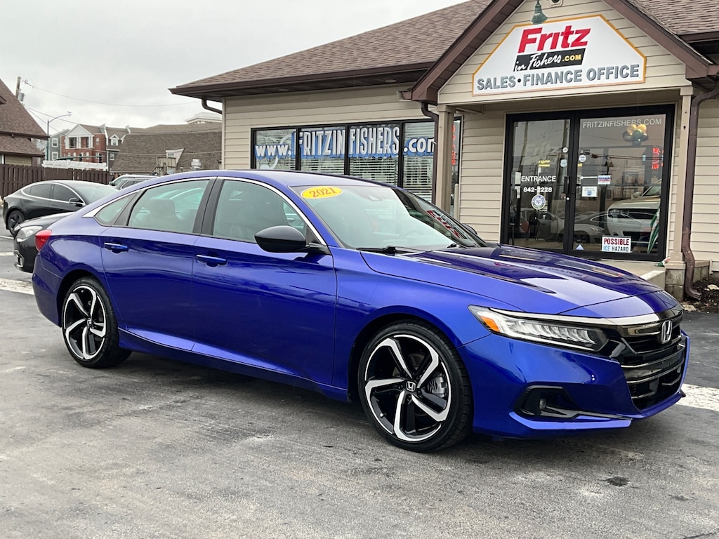 Used 2021 Honda Accord Sport 1.5T Sedan