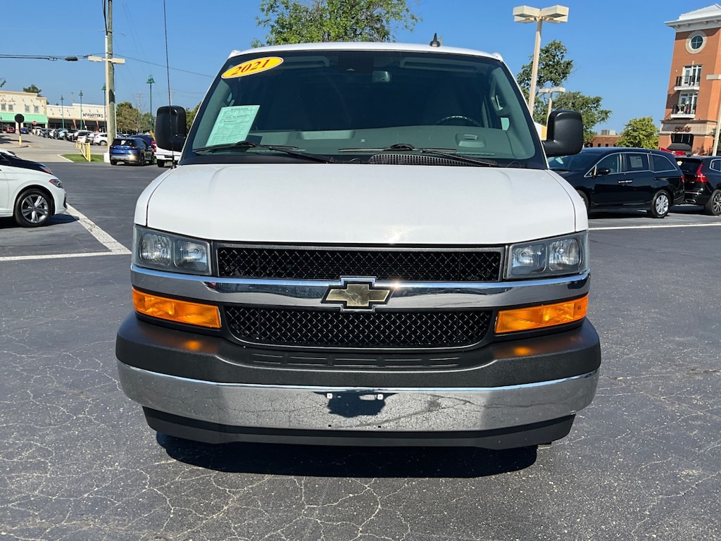 Used 2021 Chevrolet Express 3500 Work Van Van Extended Cargo Van