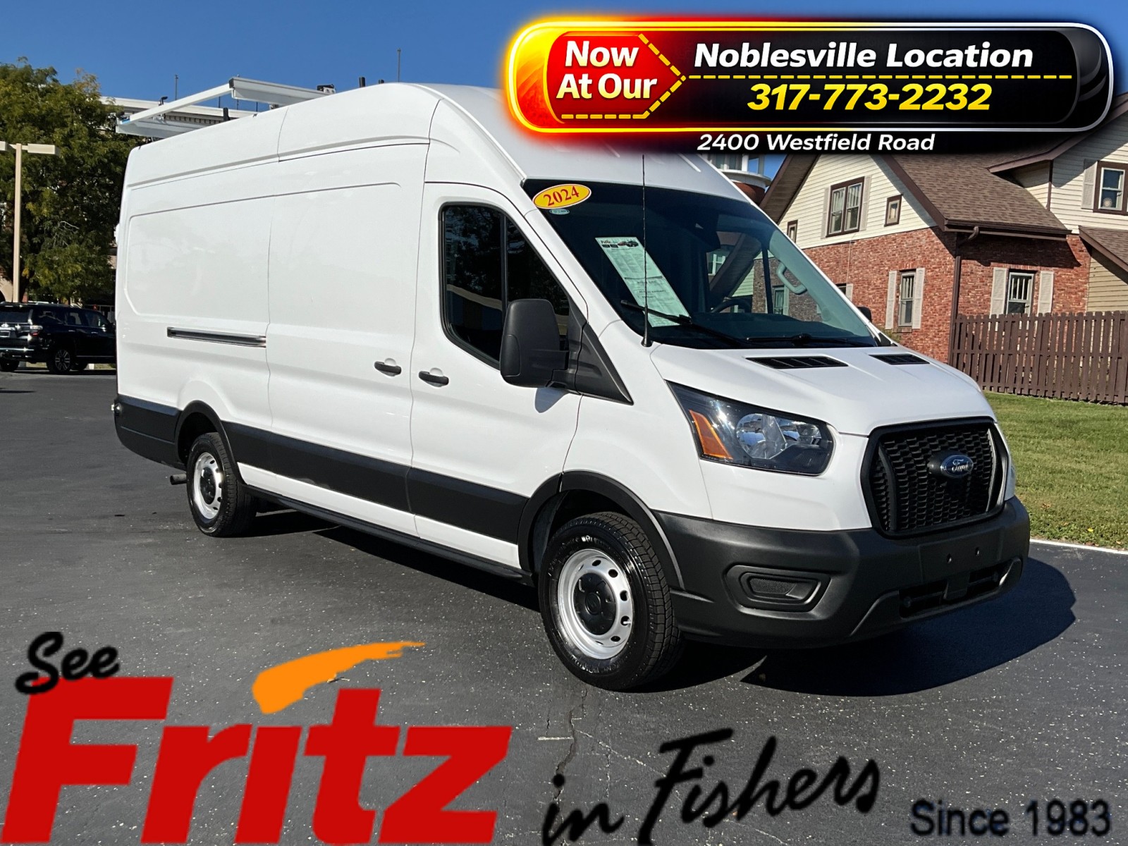 Used 2024 Ford Transit-250 Cargo Van High Roof Ext. Van