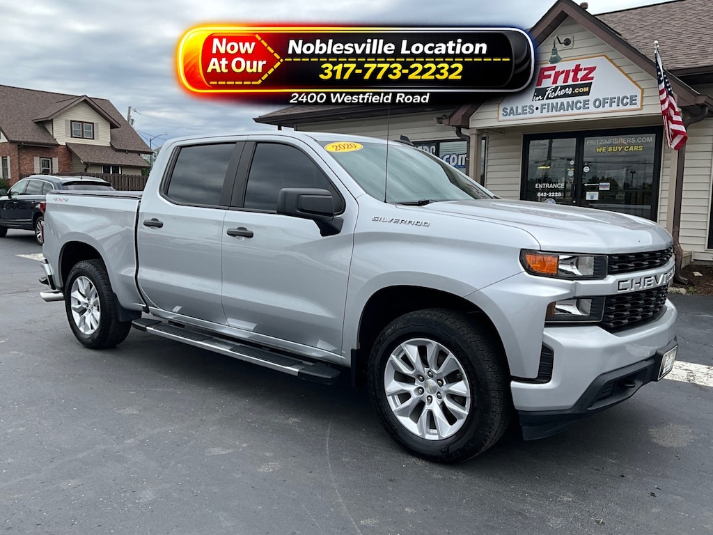 Used 2020 Chevrolet Silverado 1500 Custom Truck Crew Cab