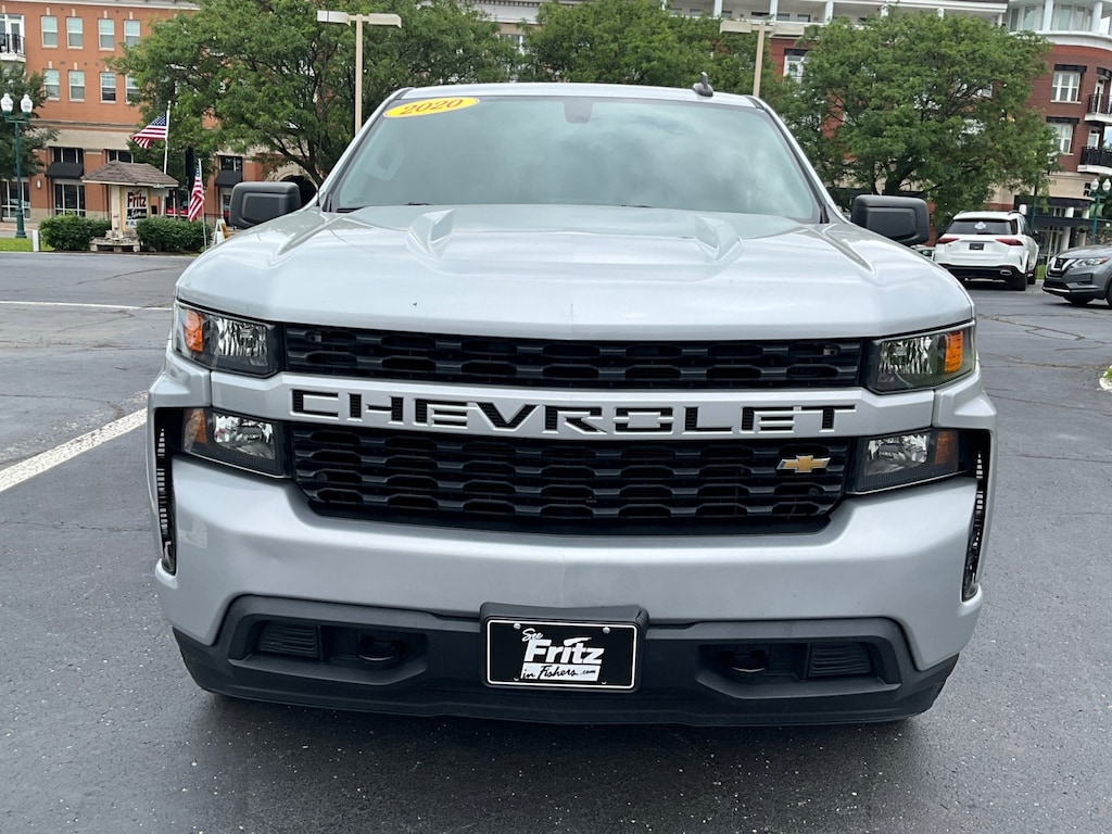 Used 2020 Chevrolet Silverado 1500 Custom Truck Crew Cab