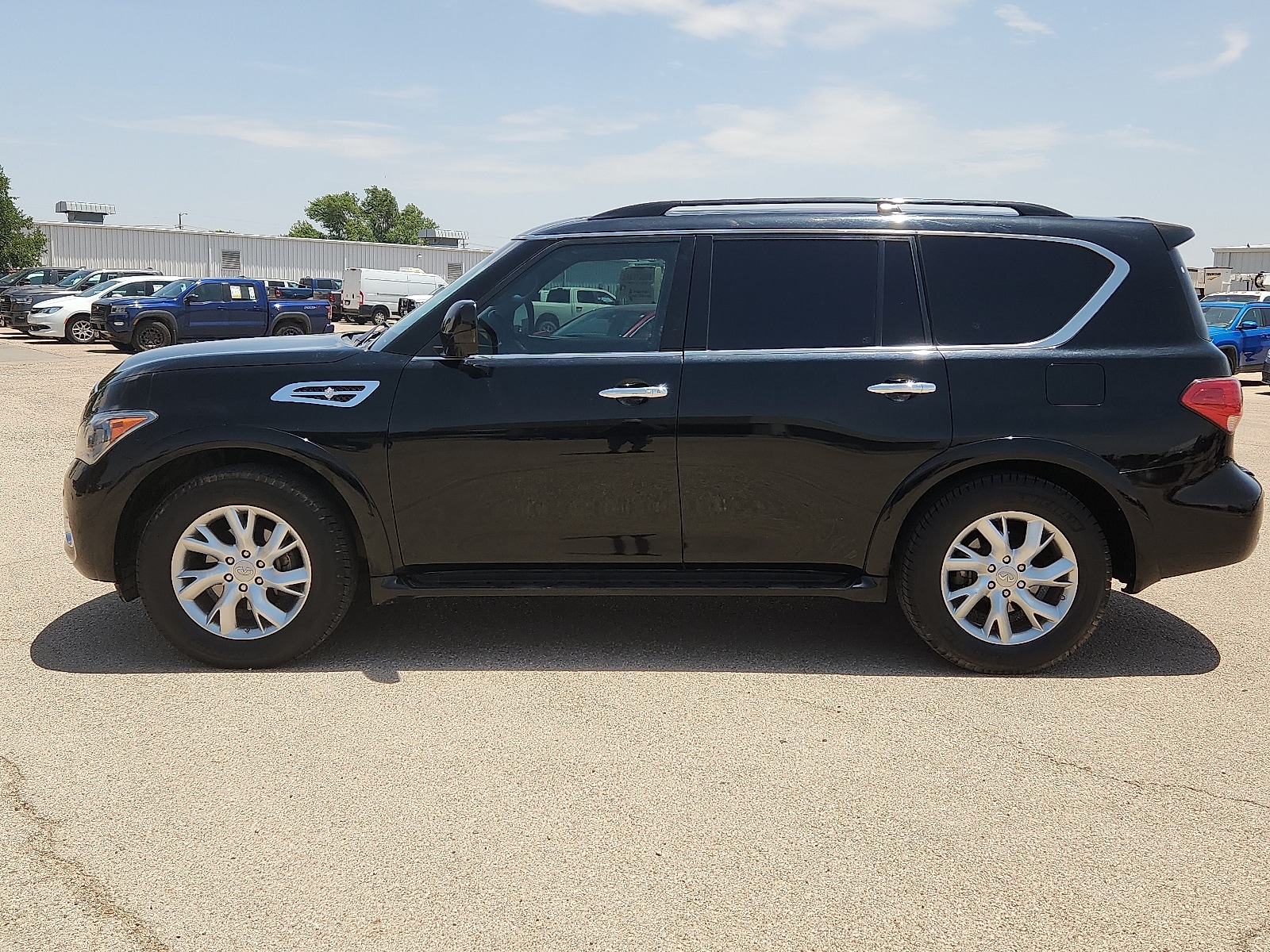 Used 2014 INFINITI QX80 Base with VIN JN8AZ2NE2E9062260 for sale in Lubbock, TX