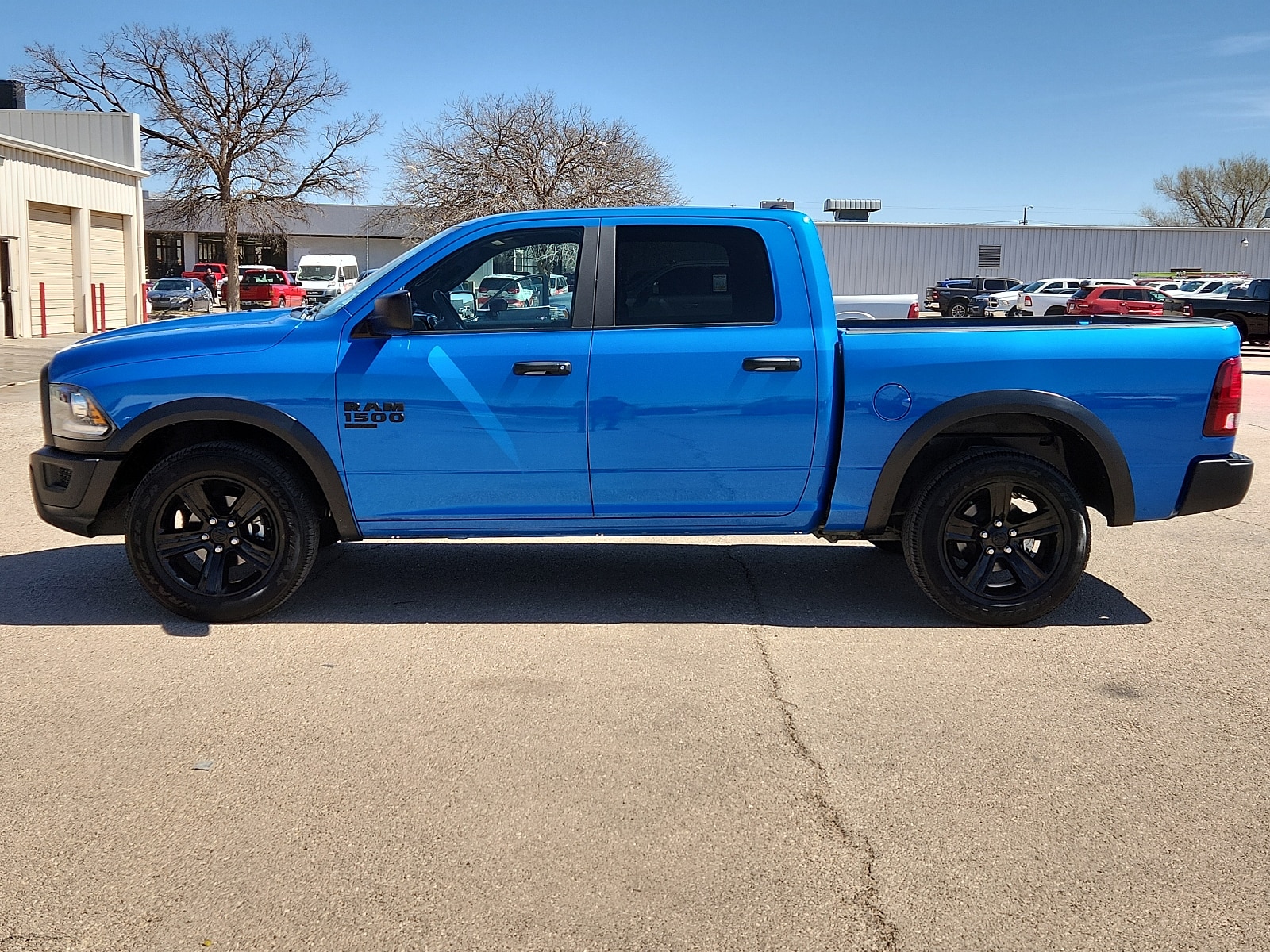 Used 2024 RAM Ram 1500 Classic Warlock with VIN 1C6RR6LG2RS123140 for sale in Lubbock, TX