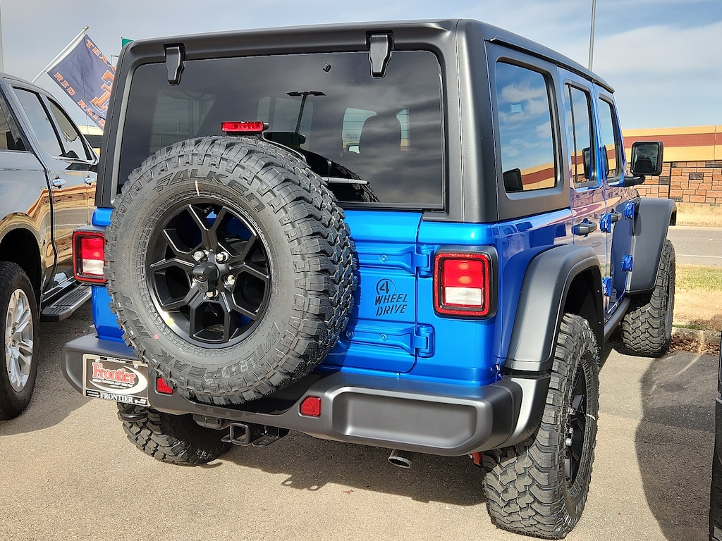 2025 Jeep Wrangler 4DOOR WILLYS F25J0356 For Sale Lubbock TX