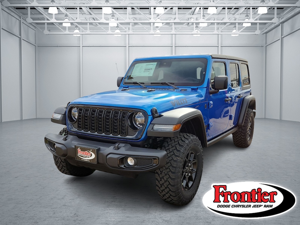 2025 Jeep Wrangler 4DOOR WILLYS F25J0356 For Sale Lubbock TX