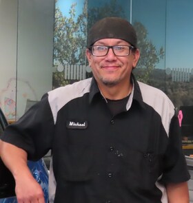 Staff member  Eddie Michael Castorena from 67b49a017b83