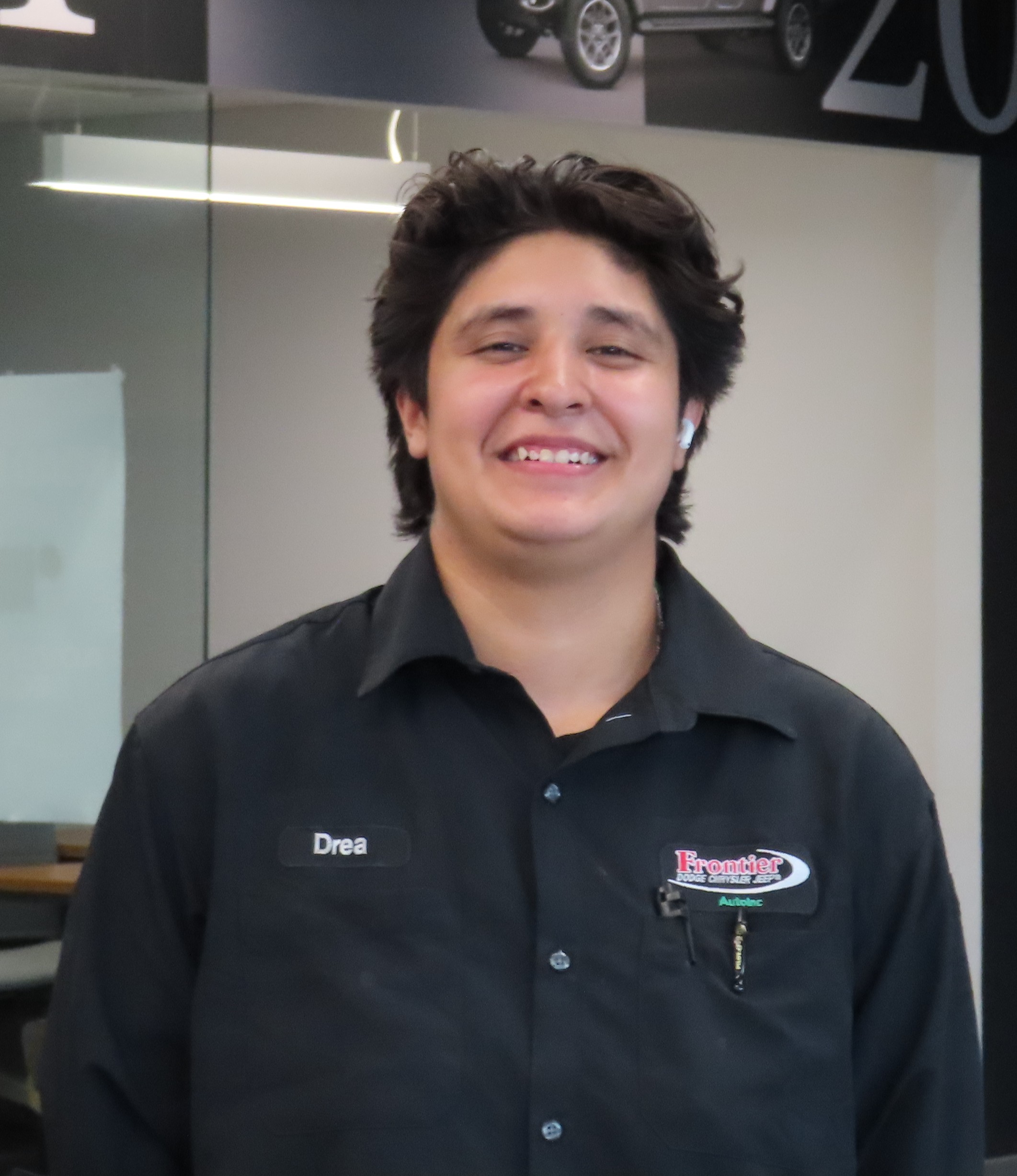 Staff member Andrea Zapata from 67b49a017b83