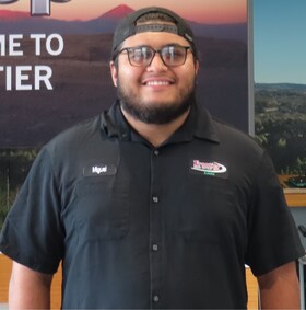 Staff member Miguel Rubio Jr from 67b49a017b83