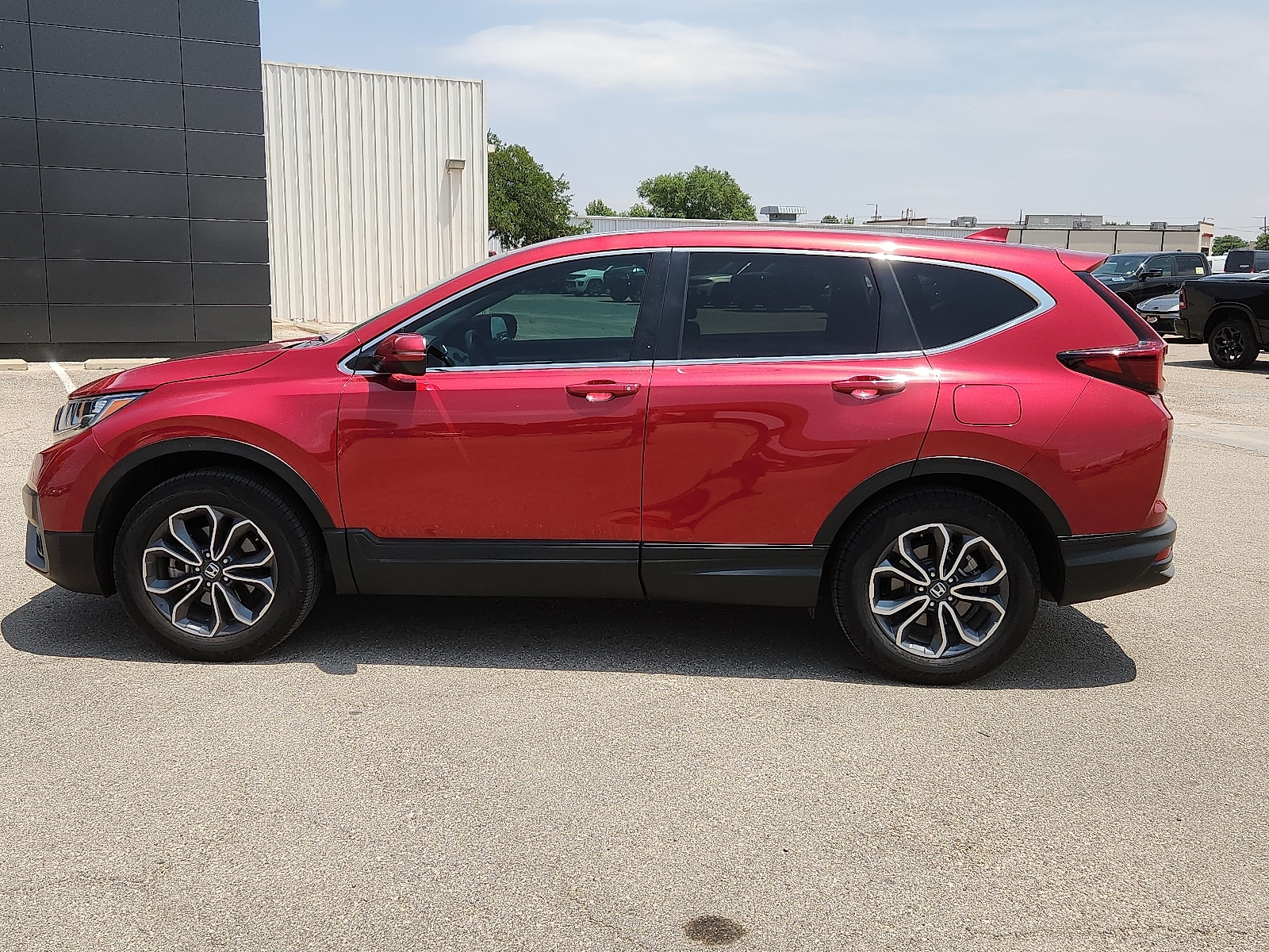 Used 2022 Honda CR-V EX with VIN 5J6RW2H58NA016797 for sale in Lubbock, TX