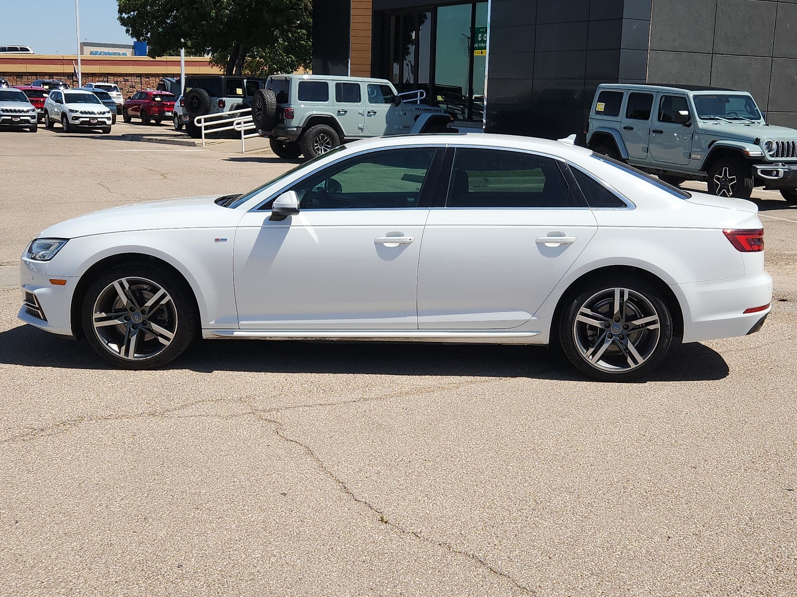 Used 2018 Audi A4 Premium Plus with VIN WAULMAF43JA220534 for sale in Lubbock, TX