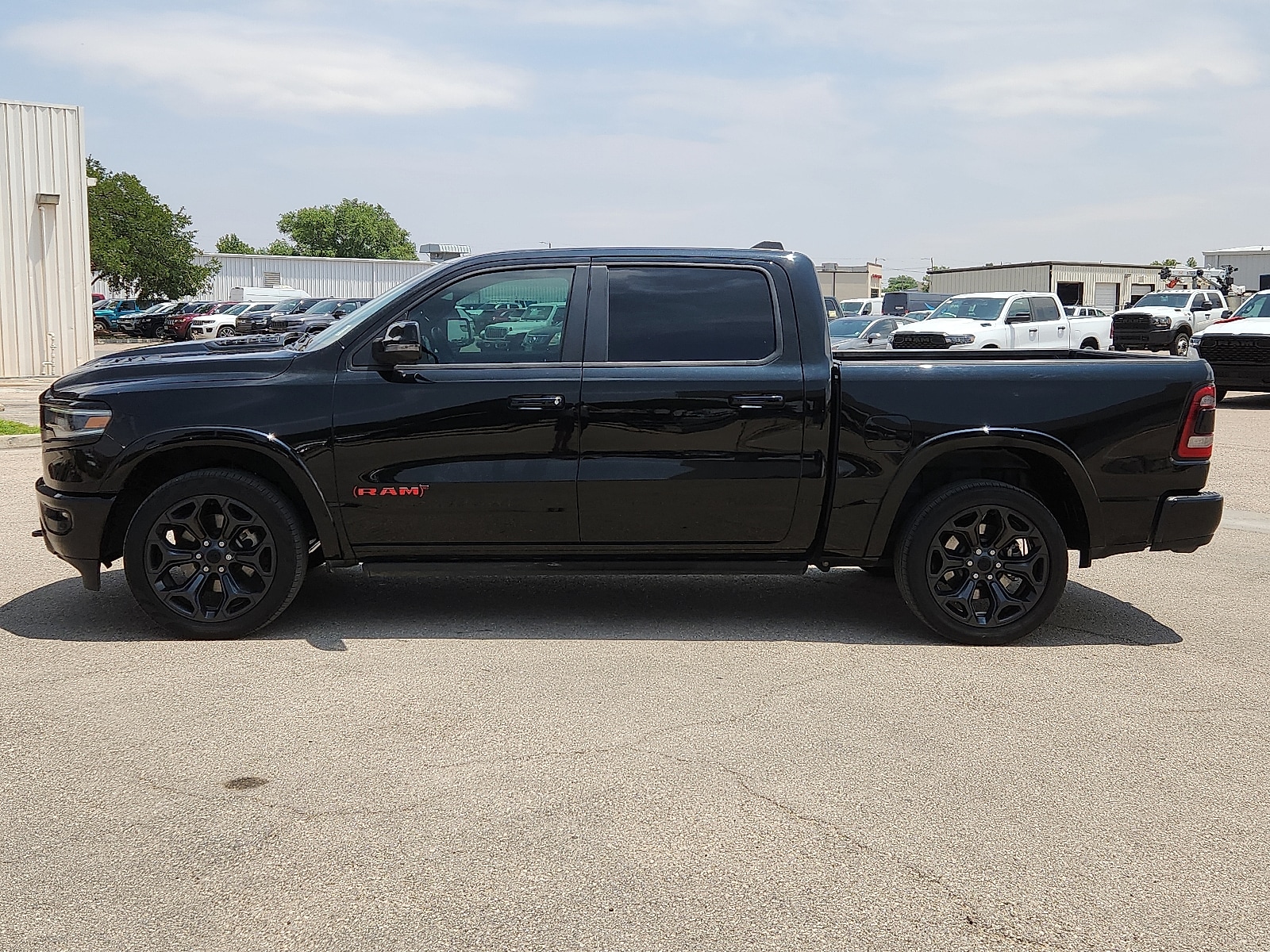 Used 2023 RAM Ram 1500 Pickup Limited with VIN 1C6SRFHT1PN646331 for sale in Lubbock, TX