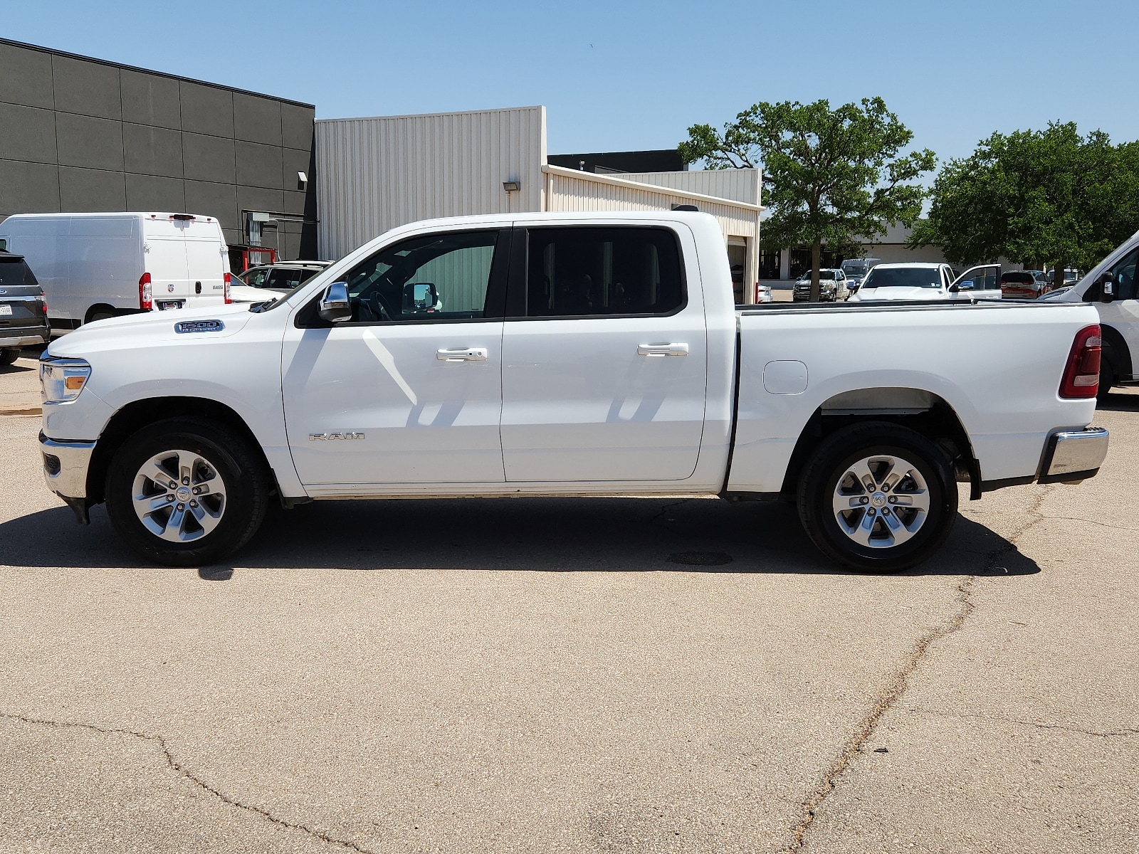 Used 2024 RAM Ram 1500 Pickup Laramie with VIN 1C6RREJT3RN214216 for sale in Lubbock, TX