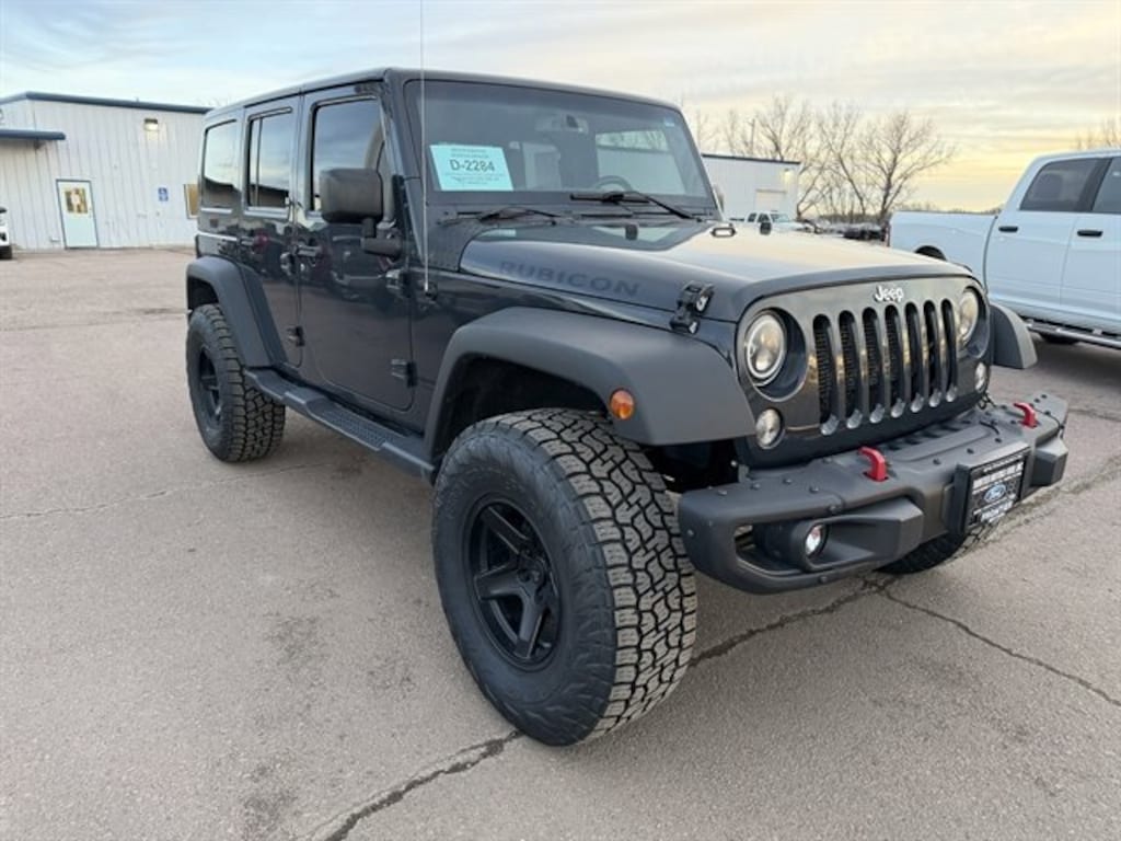 Used 2016 Jeep Wrangler JK Unlimited Rubicon 4x4 SUV