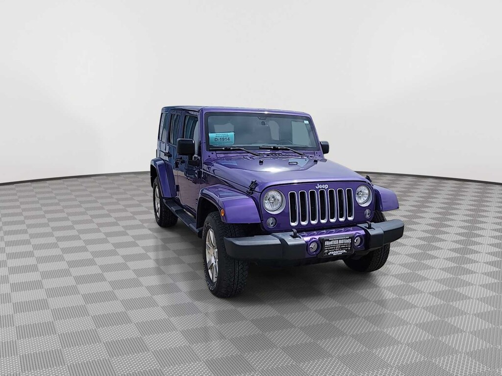 Used 2018 Jeep Wrangler JK Unlimited Sahara 4x4 SUV