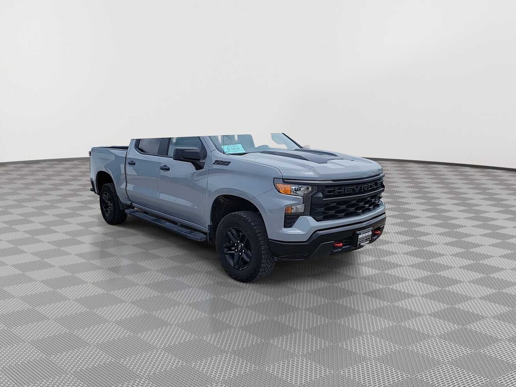 Used 2024 Chevrolet Silverado 1500 Custom Trail Boss Truck Crew Cab
