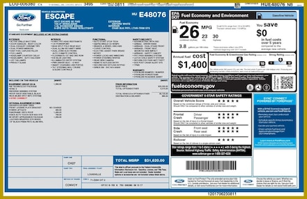 2017 Ford Escape SE SUV