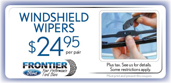 Windshield Wipers Coupon, San Jose Area Automotive Service