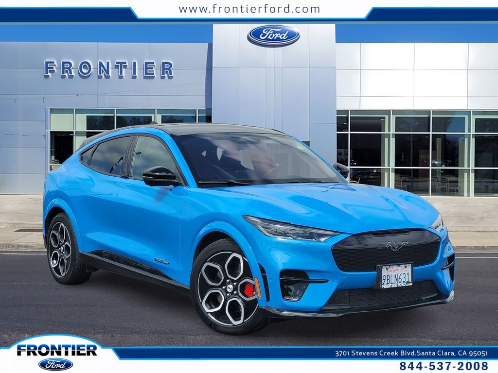 Grabber Blue Metallic 2022 Ford Mustang Mach-E GT AWD SUV / Crossover All-Wheel Drive Automatic
