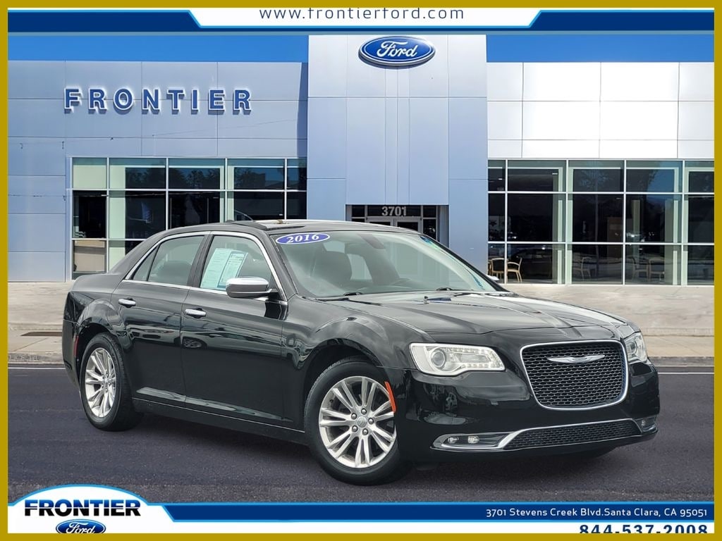 Gloss Black 2016 Chrysler 300 C RWD Sedan Rear-Wheel Drive Automatic